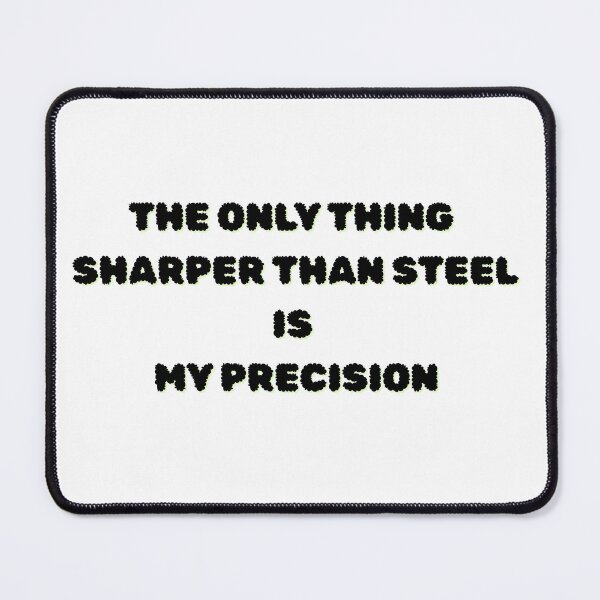 Item preview, Precision Welder – Sharper Than Steel Tee designed and sold by IronMade Apparel.