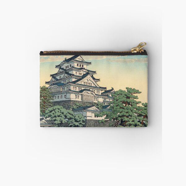 Item preview, Himeji Castle by Hasui Kawase: Japanese Castle Art Print designed and sold by artofuniverse.
