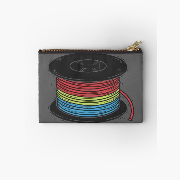 Item preview, Woodcut Rainbow Filament spool designed and sold by BRU Design.