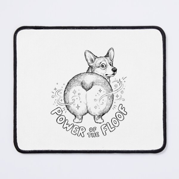 Item preview, Power of the Floof - Pembroke Welsh Corgi Dog designed and sold by bapupa.