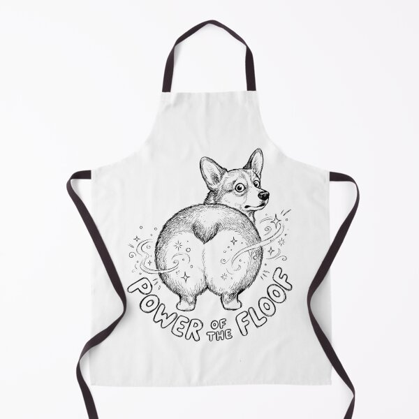 Item preview, Power of the Floof - Pembroke Welsh Corgi Dog designed and sold by bapupa.