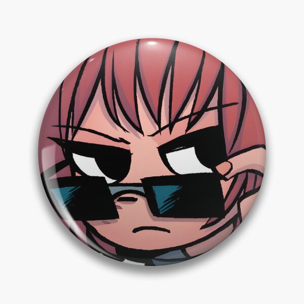 Item preview, Scott Pilgrim vs The World Kim Pine Glare designed and sold by ScottyPills.