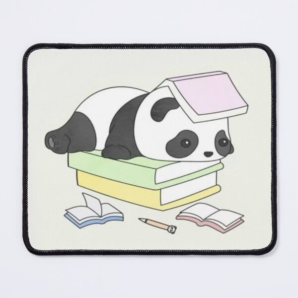 Item preview, Drawing of Graduate Panda Stacks Book Joyfully  designed and sold by NivyasArtistry.