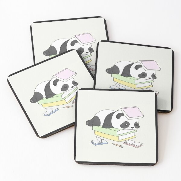 Item preview, Drawing of Graduate Panda Stacks Book Joyfully  designed and sold by NivyasArtistry.
