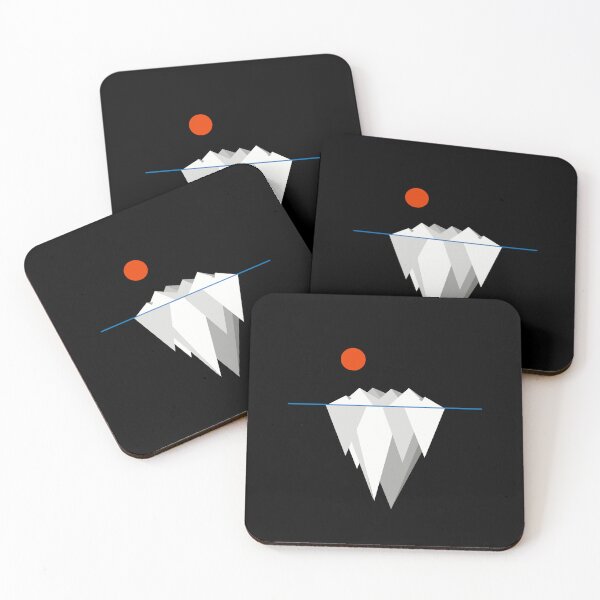 Item preview, Minimal Floating Iceberg Landscape designed and sold by NNAANN.