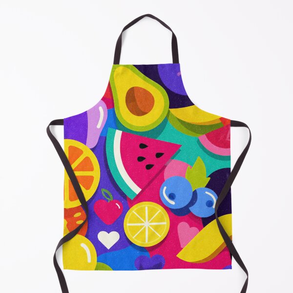 Item preview, Vibrant Colorful Fruit Pattern Modern Pop Art Design designed and sold by EL-Lebedenko.