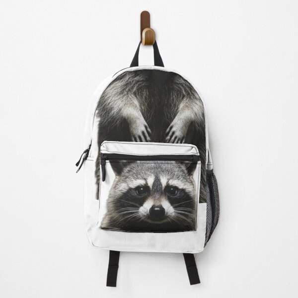 Item preview, Dramatic Raccoon Spotlight Dark Wildlife Portrait designed and sold by LuxeLayouts.
