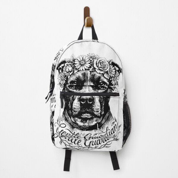 Item preview, Floral Defender - Pit Bull Dog designed and sold by bapupa.