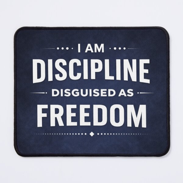 Item preview, Discipline Creates Real Freedom designed and sold by the-dovlat.