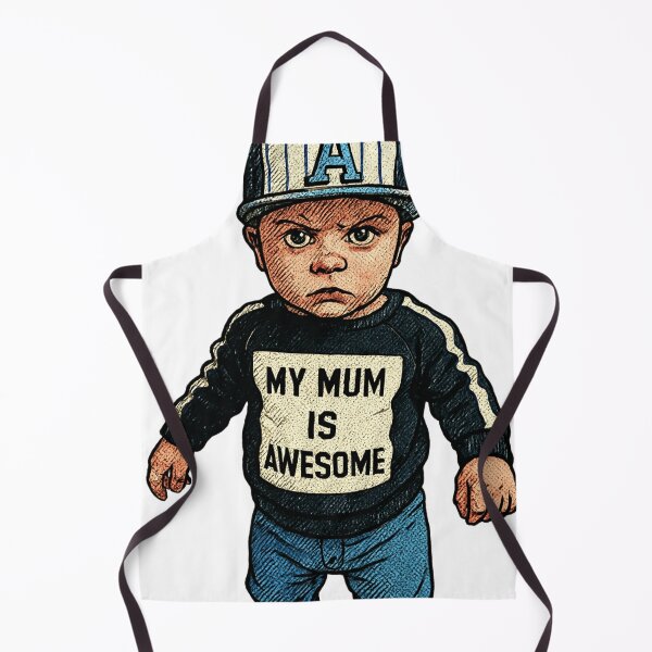 Item preview, Cool Kid My Mum Is Awesome Drawing designed and sold by Dariusz.K.