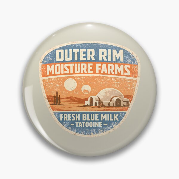 Item preview, Outer Rim Moisture Farms Fresh Blue Milk Label designed and sold by agearb.