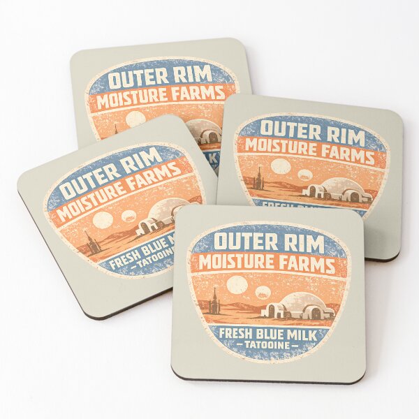 Item preview, Outer Rim Moisture Farms Fresh Blue Milk Label designed and sold by agearb.