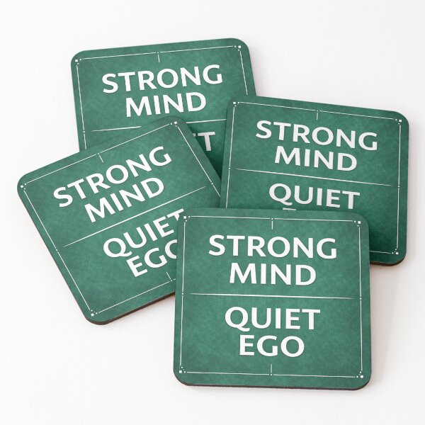 Item preview, Strong Mind Quiet Ego designed and sold by the-dovlat.