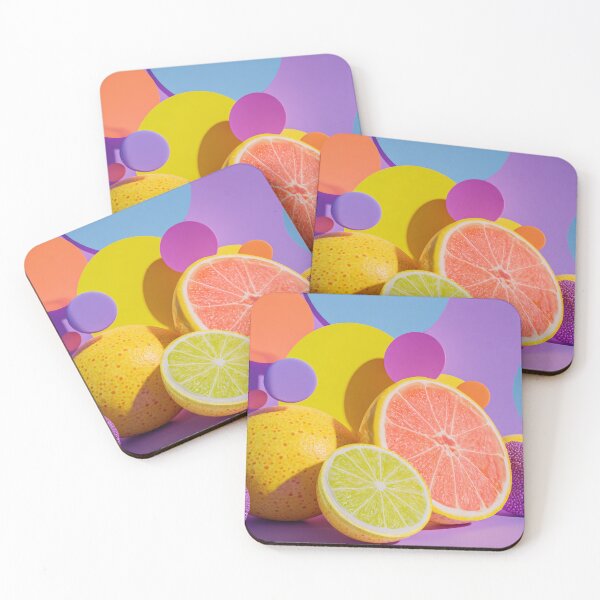 Item preview, Fresh Citrus Abstract Fruit Modern Colorful Art Design designed and sold by EL-Lebedenko.
