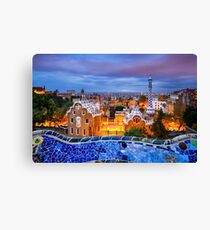 Lienzo Barcelona Blues