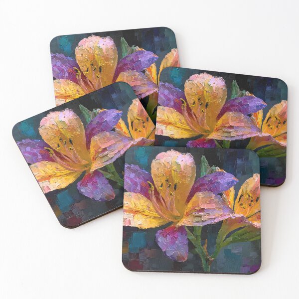 Item preview, Radiant Lily – Abstract Floral Harmony designed and sold by daila70.