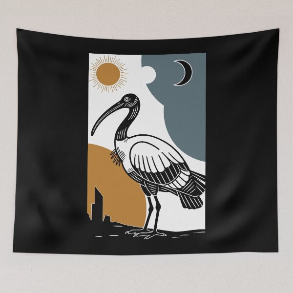 Item preview, Elegant Sacred ibis Tarot designed and sold by BRU Design.