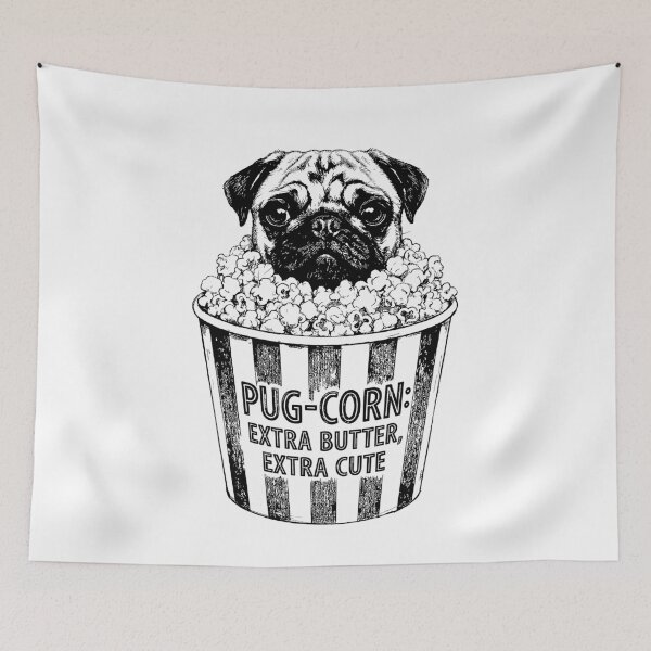 Item preview, The Pug-Corn - Pug Dog designed and sold by bapupa.