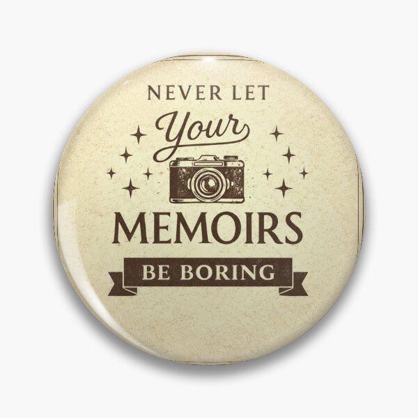 Item preview, Never Let Your Memoirs Be Boring designed and sold by the-dovlat.