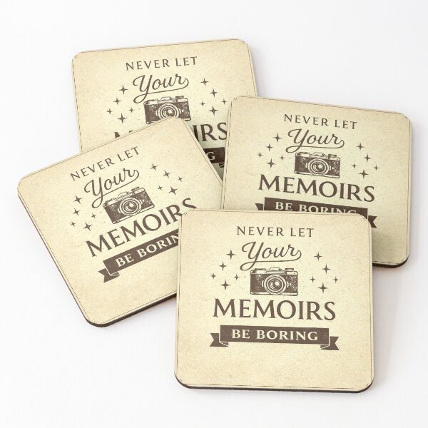 Item preview, Never Let Your Memoirs Be Boring designed and sold by the-dovlat.