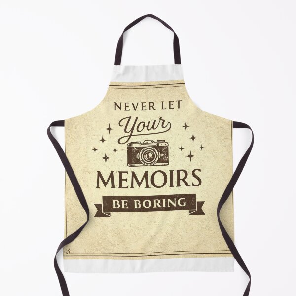 Item preview, Never Let Your Memoirs Be Boring designed and sold by the-dovlat.