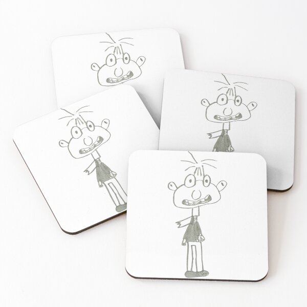 Item preview, nerdy kid drawing  designed and sold by MyOldSketchbook.