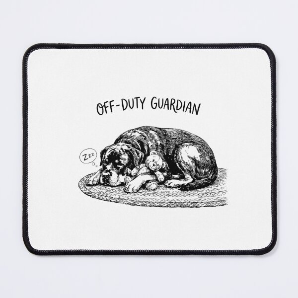 Item preview, Off-Duty Security - Rottweiler Dog designed and sold by bapupa.