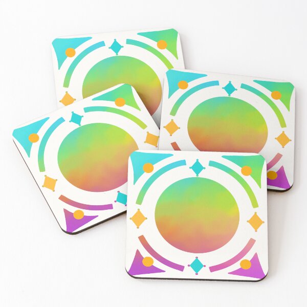 Item preview, Colorful Layered Shapes  designed and sold by JaygiesDesign.