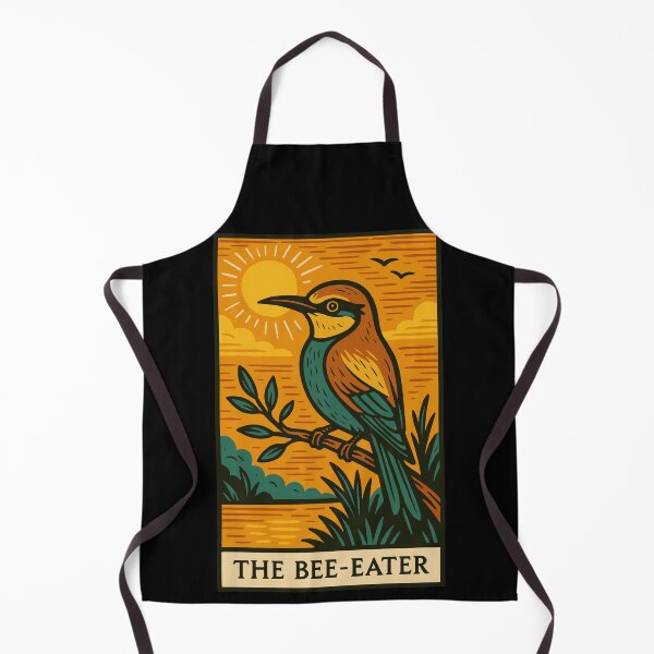Item preview, The Bee-Eater – Vibrant Sunset Bird Illustration designed and sold by BRU Design.