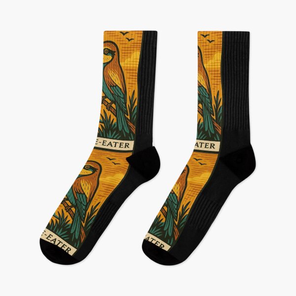Item preview, The Bee-Eater – Vibrant Sunset Bird Illustration designed and sold by BRU Design.