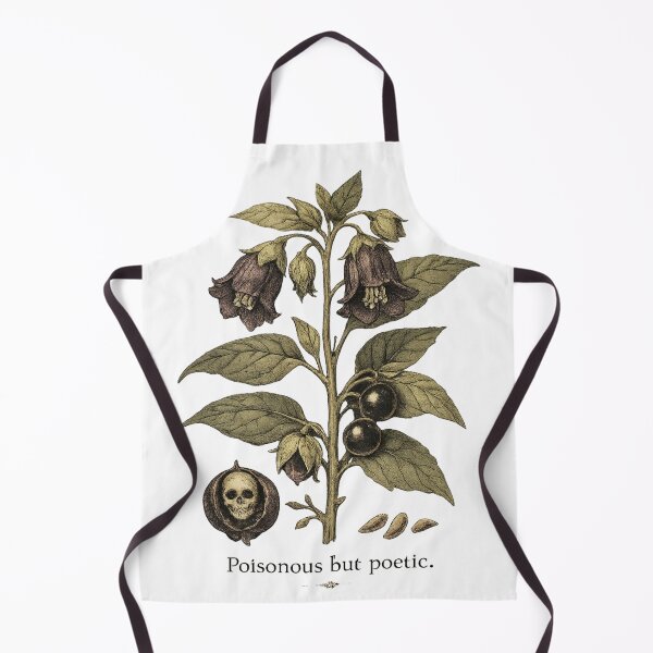 Item preview, Poisonous but Poetic - Dark Academia Botanical Illustration designed and sold by Majsoon2012.