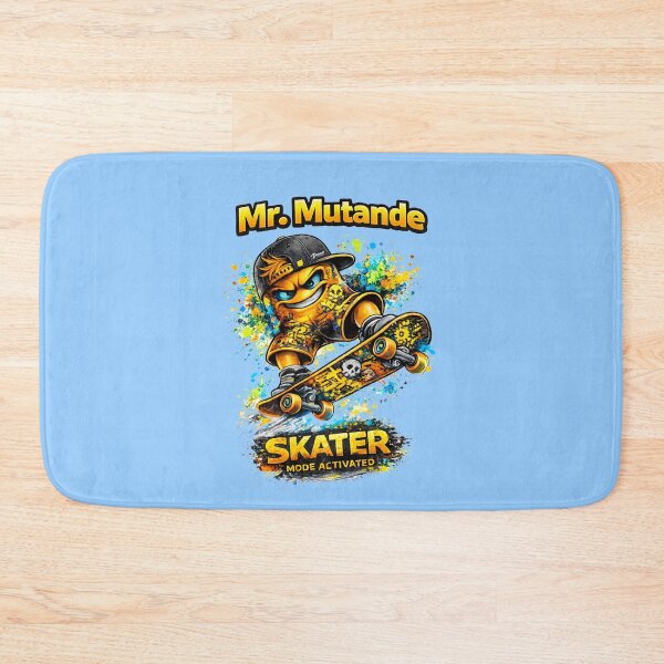 Item preview, Mr. Mutande Skater – Funny Skateboard Character Streetwear Design designed and sold by Duivan.
