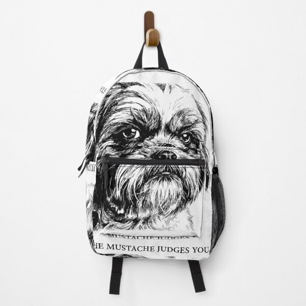 Item preview, The Judgmental Mustache - Shih Tzu Dog designed and sold by bapupa.