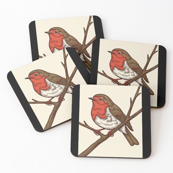 Item preview, Cheerful Robin Redbreast designed and sold by BRU Design.