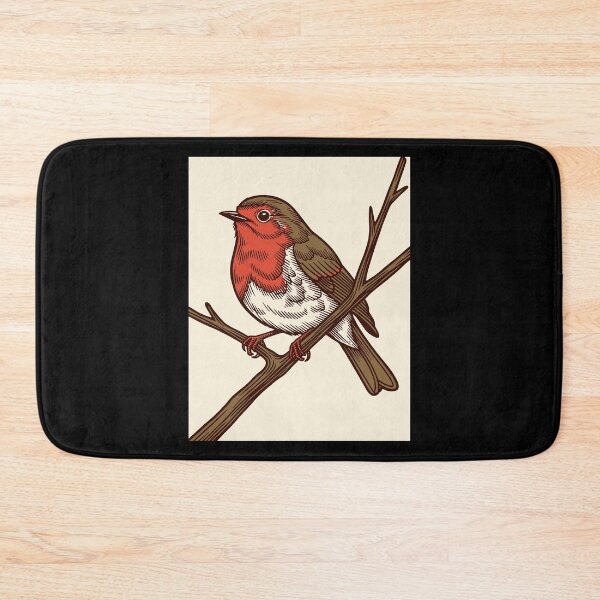 Item preview, Cheerful Robin Redbreast designed and sold by BRU Design.