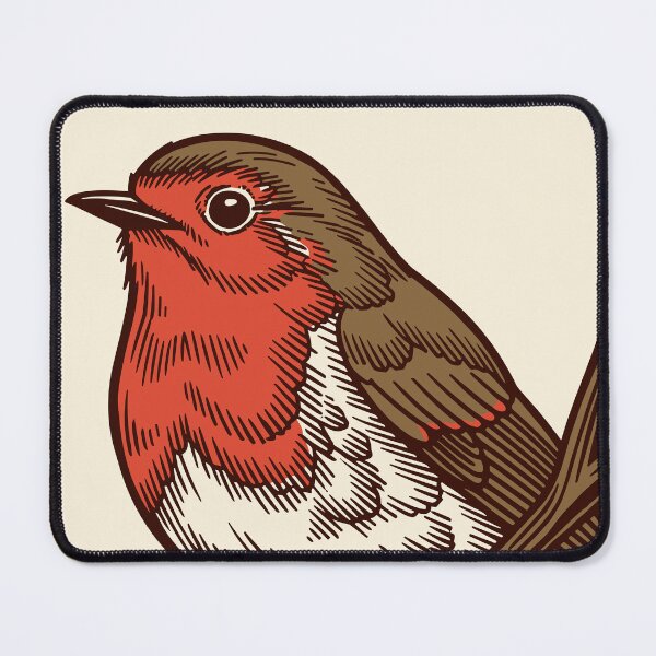 Item preview, Cheerful Robin Redbreast designed and sold by BRU Design.