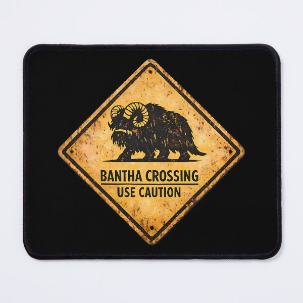 Item preview, Bantha Crossing Desert Road Sign designed and sold by agearb.