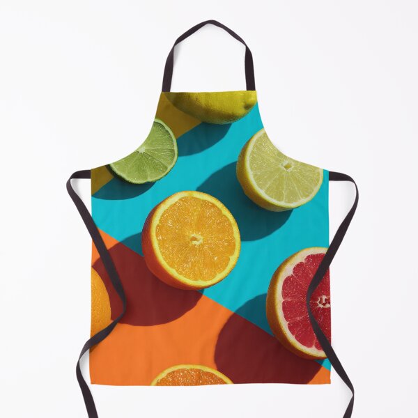 Item preview, Vibrant Citrus Fruit Flatlay Summer Color Block Photography designed and sold by EL-Lebedenko.