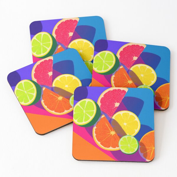 Item preview, Colorful Citrus Illustration Bold Modern Abstract Fruit Design designed and sold by EL-Lebedenko.