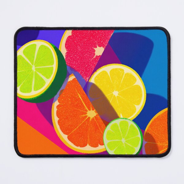 Item preview, Colorful Citrus Illustration Bold Modern Abstract Fruit Design designed and sold by EL-Lebedenko.