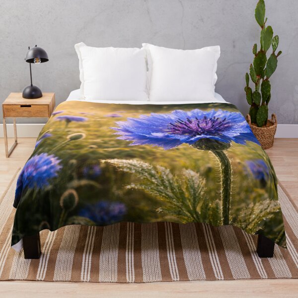 Item preview, Dewlit Cornflower Meadow designed and sold by SpicyWind.