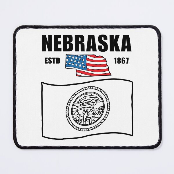 Item preview, Nebraska flag USA designed and sold by Peerless-Prime.