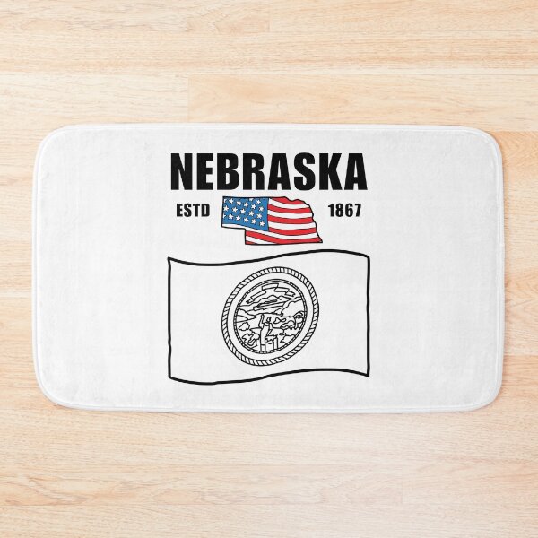 Item preview, Nebraska flag USA designed and sold by Peerless-Prime.