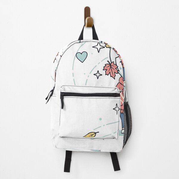 Item preview, Shy teenage surrounded by floating leaves designed and sold by iwzzuel.