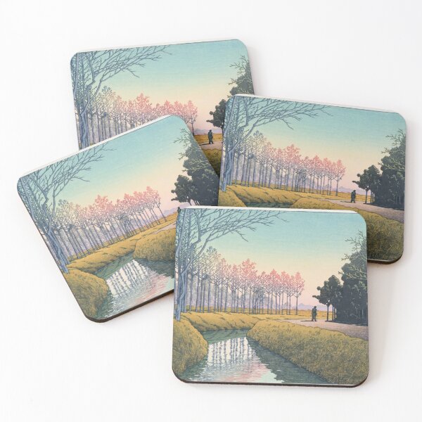 Item preview, Tamiya Village Saitama by Hasui Kawase: Tranquil Shin hanga Landscape designed and sold by artofuniverse.