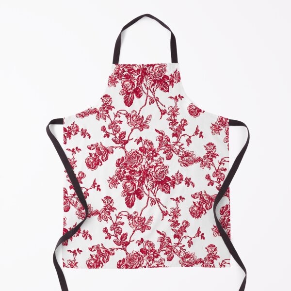 Item preview, Toile, Vintage Red Roses designed and sold by PixDezines.
