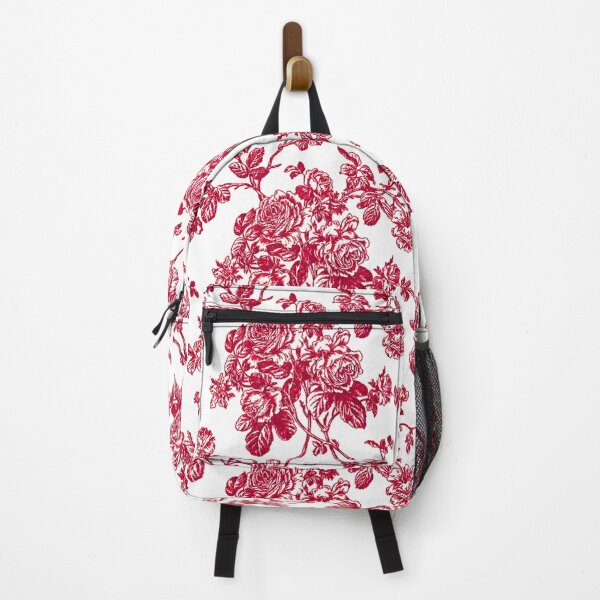Item preview, Toile, Vintage Red Roses designed and sold by PixDezines.