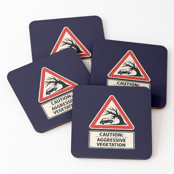 Item preview, Caution Aggressive Vegetation Whomping Willow Sign designed and sold by agearb.