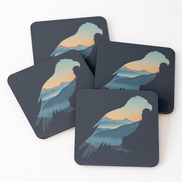 Item preview, Mountain Silence – Eagle Silhouette designed and sold by Printerraworks.