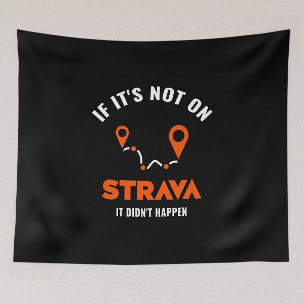 Item preview, If It's Not On Strava It Never Happened - Funny designed and sold by BMLprint ⭐⭐⭐⭐⭐.